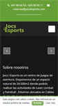 Mobile Screenshot of jocsiesports.com